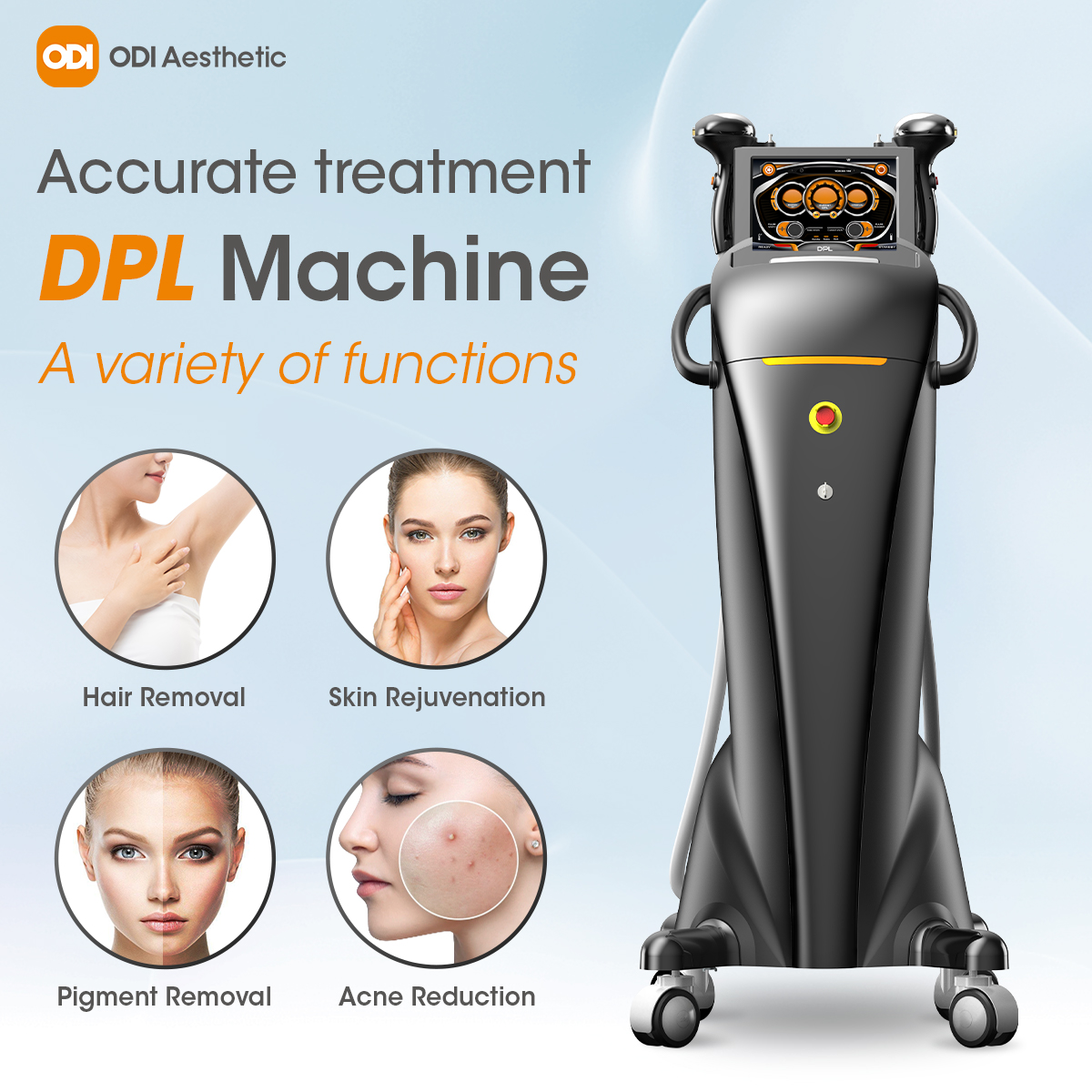 DPL E36 - ODI lazer hair removal machine,slimming machine