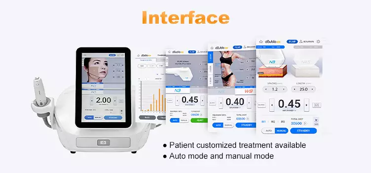 hifu-machine-interface